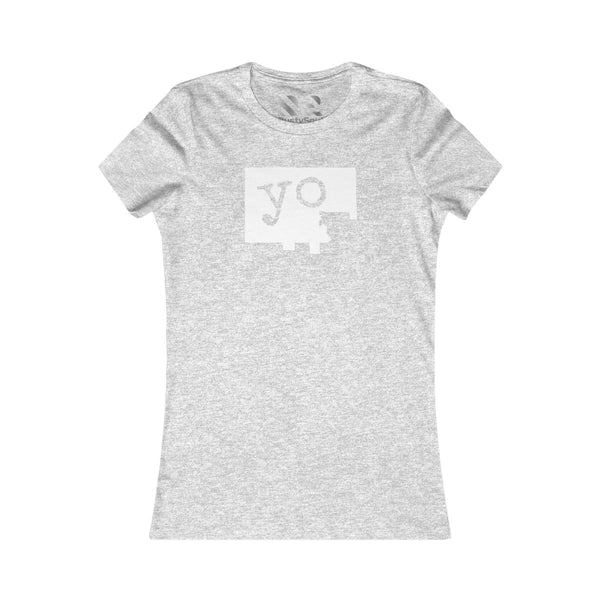 The Town "YO" (White) Women's Favorite Tee