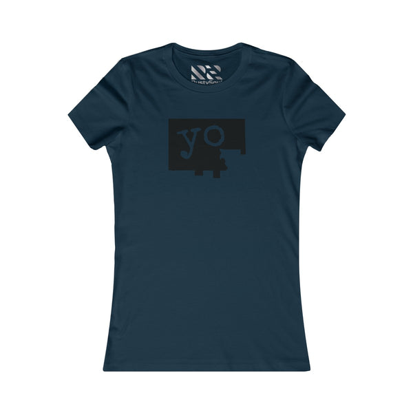 The Town "YO" (Black) Women's Favorite Tee