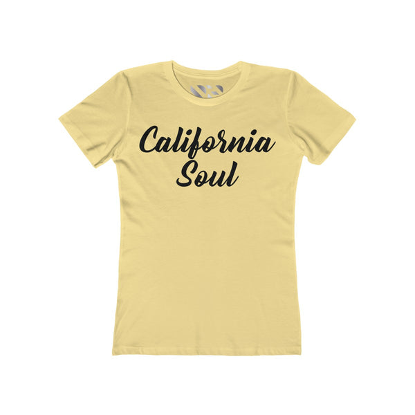 "California Soul" Women's The Boyfriend Tee