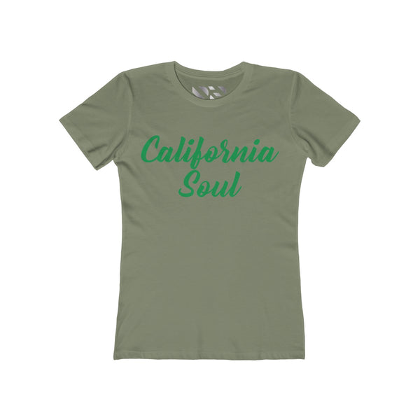 California Soul" Women's The Boyfriend Tee