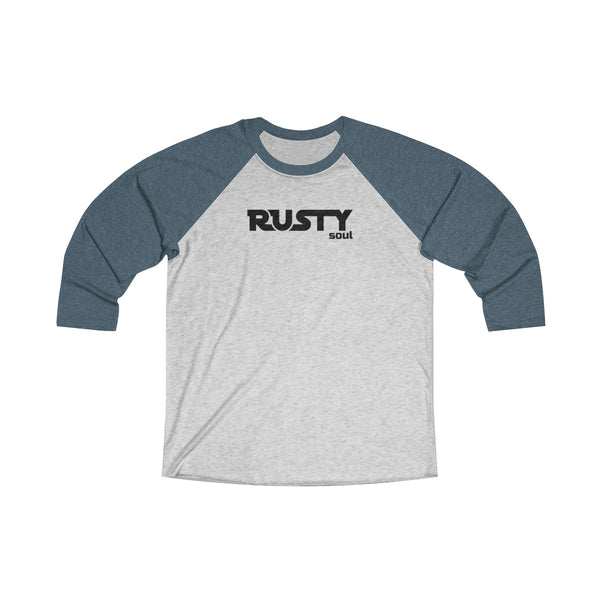 RustySoul Brand Unisex Tri-Blend 3/4 Raglan Tee
