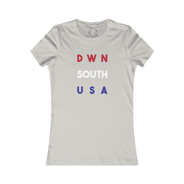 "Dwn South USA" Women's Favorite Tee