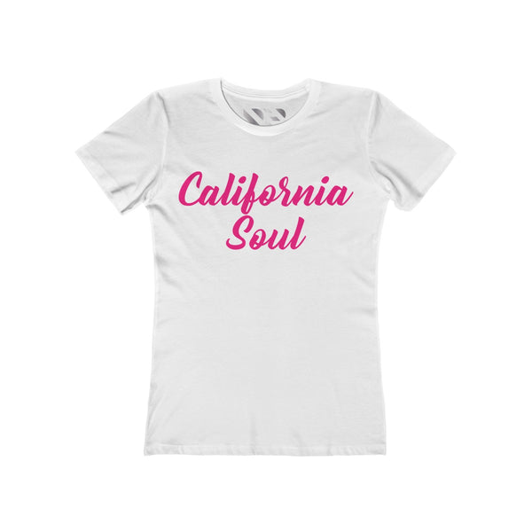 California Soul" Women's The Boyfriend Tee