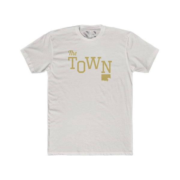 The Town 2 (Gold) Men's Cotton Crew Tee