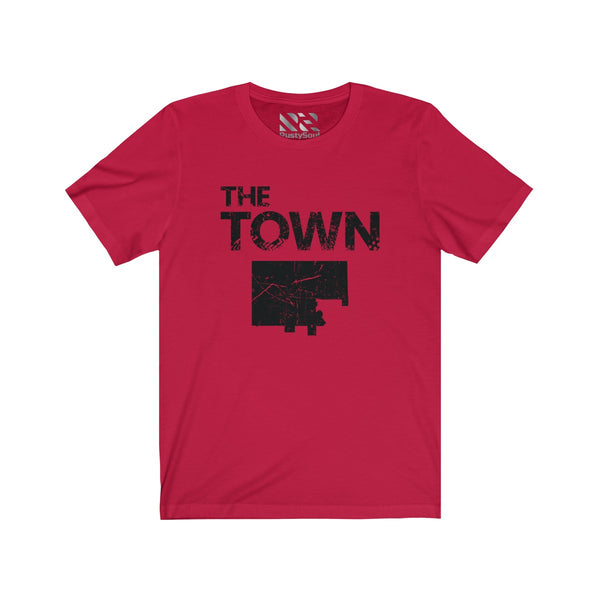 The Town 3 (Black) Unisex Jersey Short Sleeve Tee