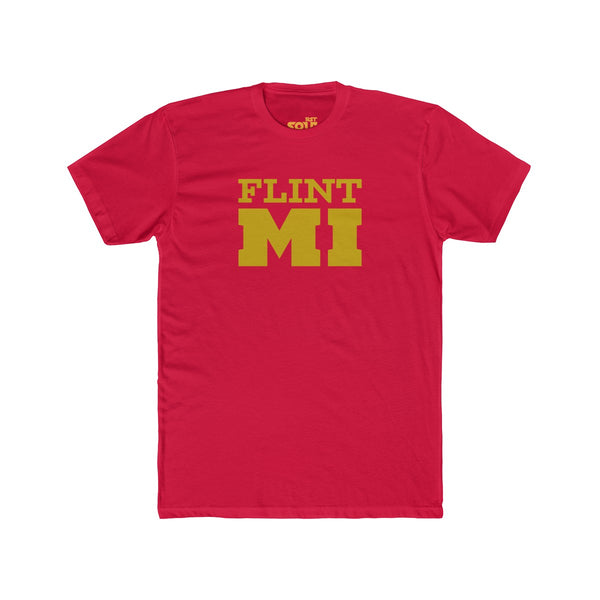 Flint MI Men's Cotton Crew Tee