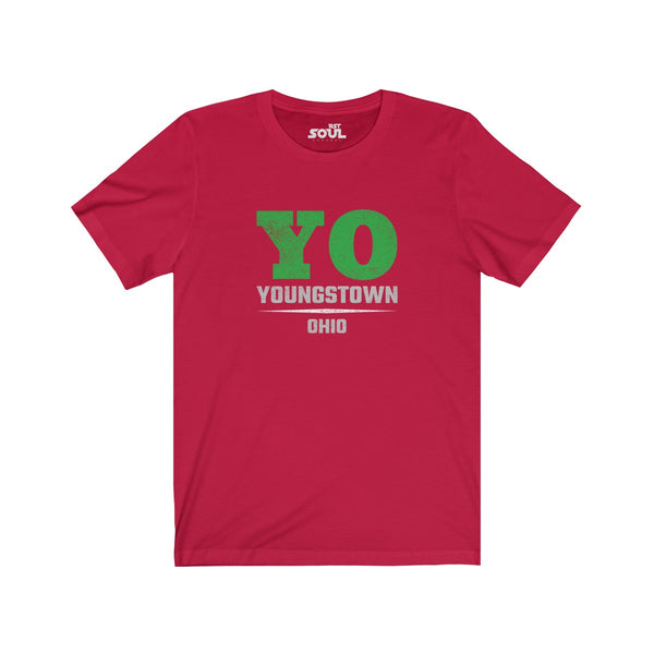 "YO" Unisex Jersey Short Sleeve Tee