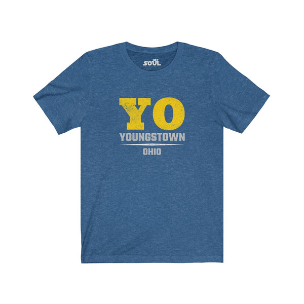 "YO" Unisex Jersey Short Sleeve Tee