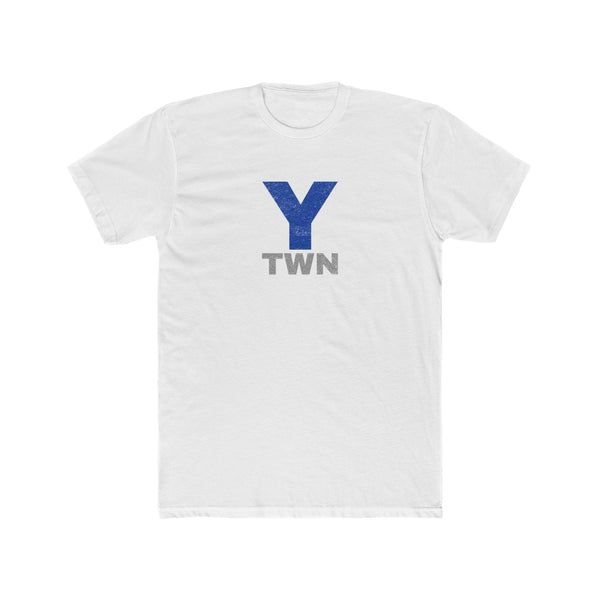 "Y TWN"  Men's Cotton Crew Tee