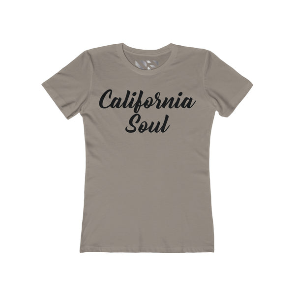 "California Soul" Women's The Boyfriend Tee
