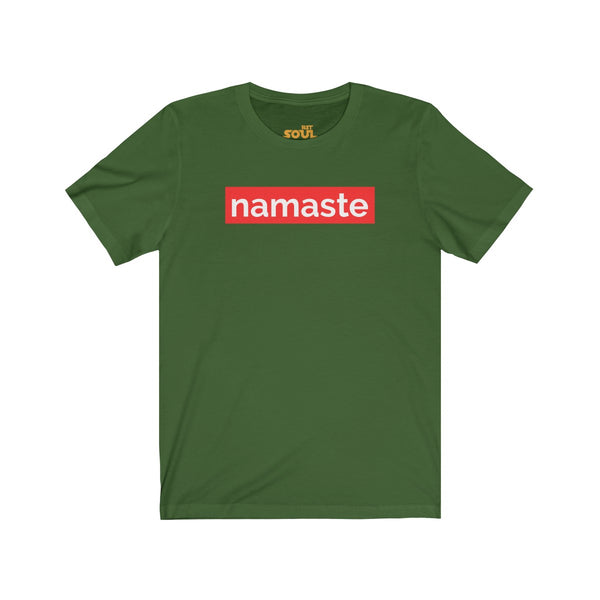 NAMASTE Unisex Jersey Short Sleeve Tee