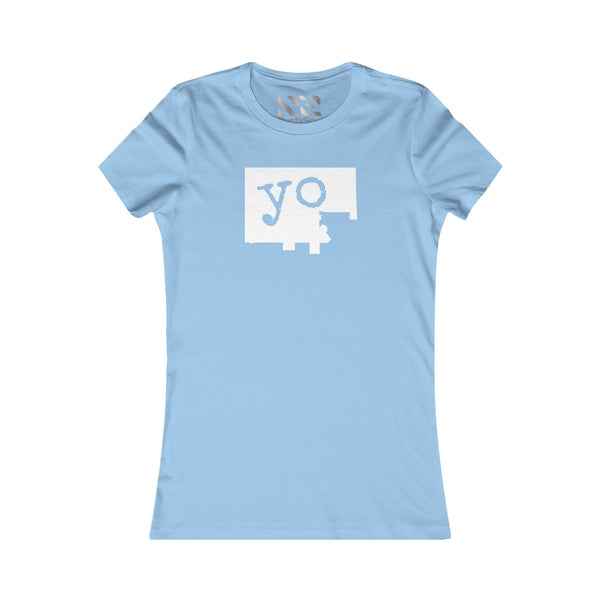 The Town "YO" (White) Women's Favorite Tee