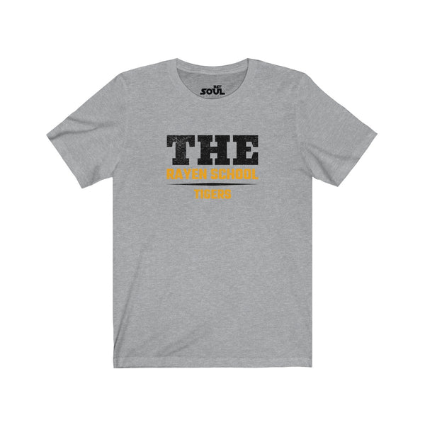 THE Rayen School Tigers Unisex Jersey Short Sleeve Tee