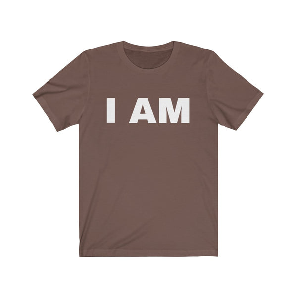 "I AM" Unisex Jersey Short Sleeve Tee