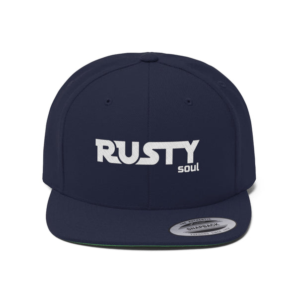 RustySoul Unisex Flat Bill Hat