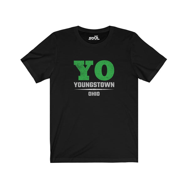 "YO" Unisex Jersey Short Sleeve Tee