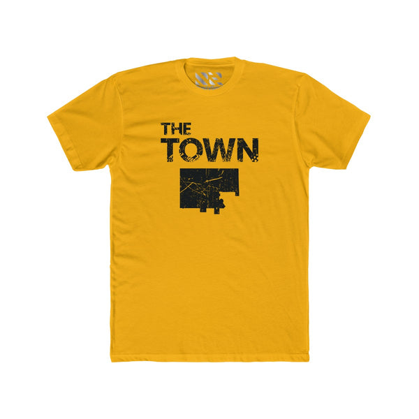 The Town 1 (Black) Men's Cotton Crew Tee