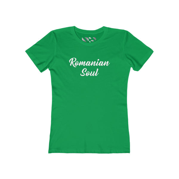 "Romanian Soul" Women's The Boyfriend Tee