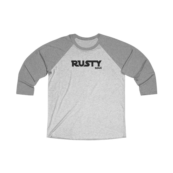 RustySoul Brand Unisex Tri-Blend 3/4 Raglan Tee
