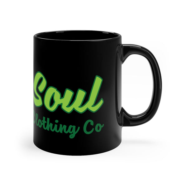 RustySoul Brand Black mug 11oz