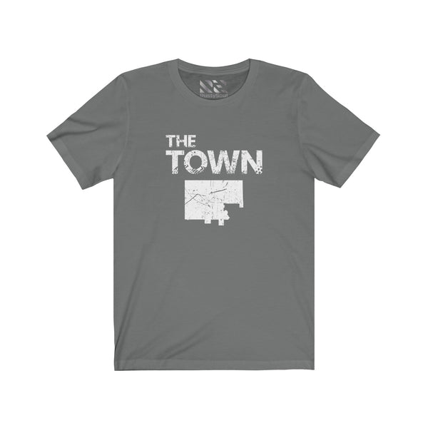 The Town 3 (White) Unisex Jersey Short Sleeve Tee