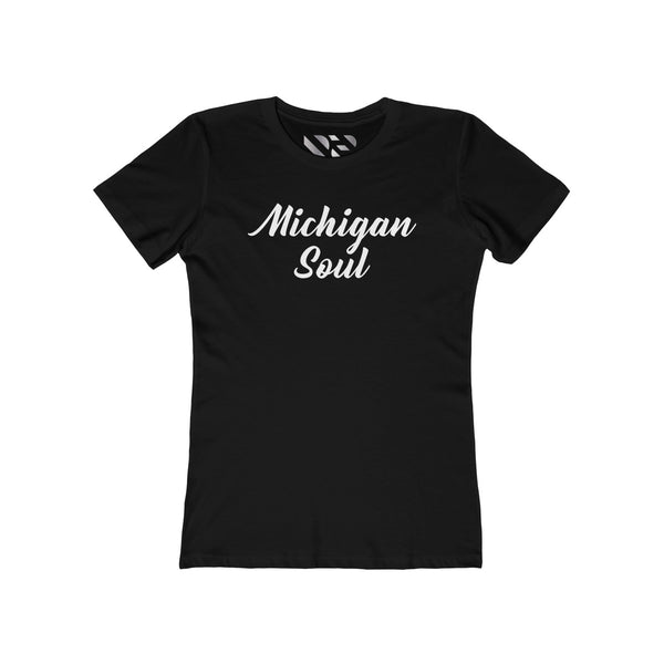 "Michigan Soul" Women's The Boyfriend Tee