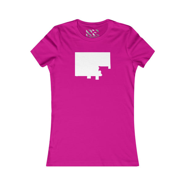 The Town "Silhouette" (White) Women's Favorite Tee