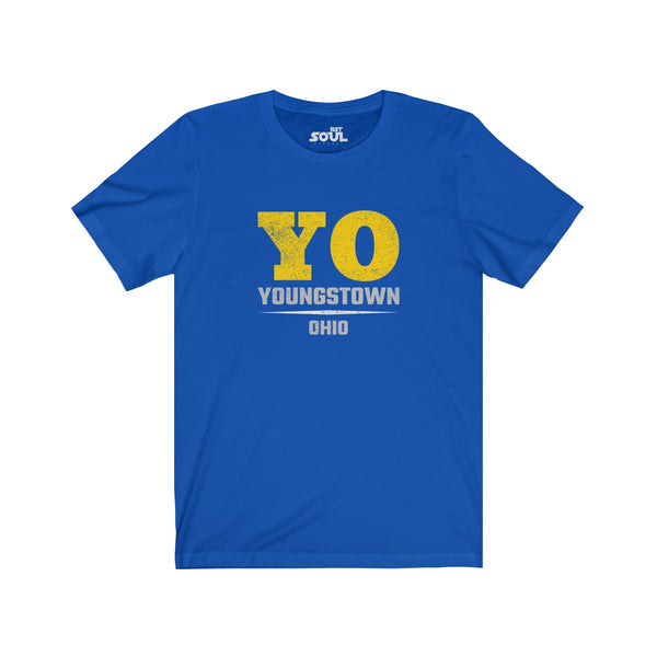 "YO" Unisex Jersey Short Sleeve Tee