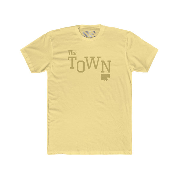 The Town 2 (Gold) Men's Cotton Crew Tee