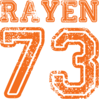 RAYEN C/O 73 Ladies Orange