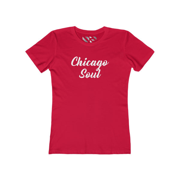 "Chicago Soul" Women's The Boyfriend Tee