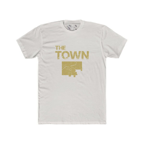The Town 1 (Gold) Men's Cotton Crew Tee