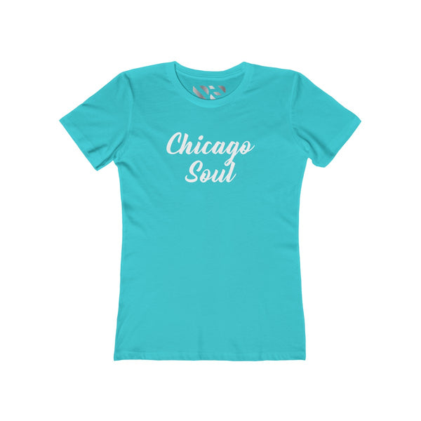"Chicago Soul" Women's The Boyfriend Tee