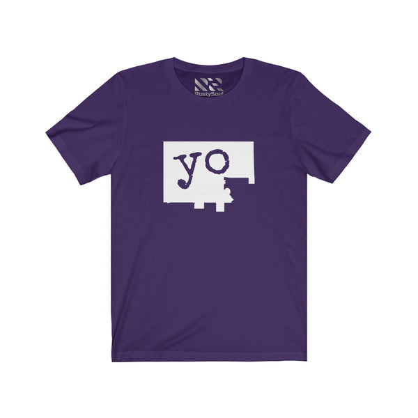 The Town "YO" (White) Unisex Jersey Short Sleeve Tee