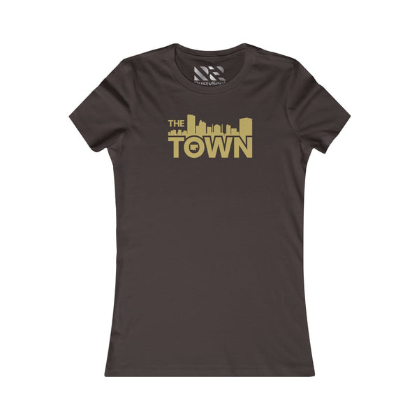 The Town "Skyline" (Gold) Women's Favorite Tee