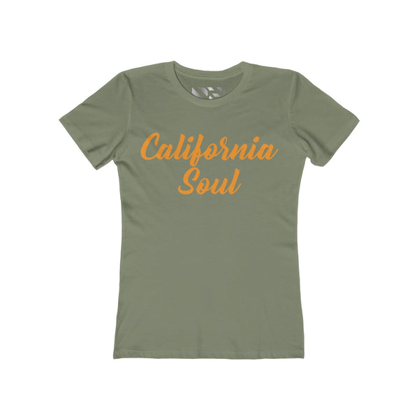 "California Soul" Women's The Boyfriend Tee