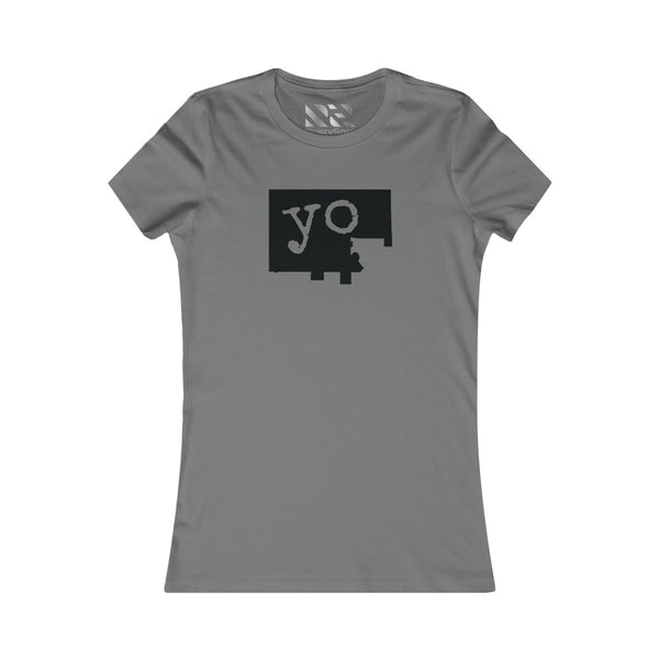 The Town "YO" (Black) Women's Favorite Tee