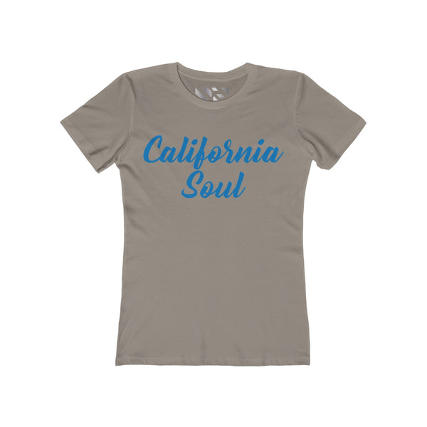 California Soul" Women's The Boyfriend Tee