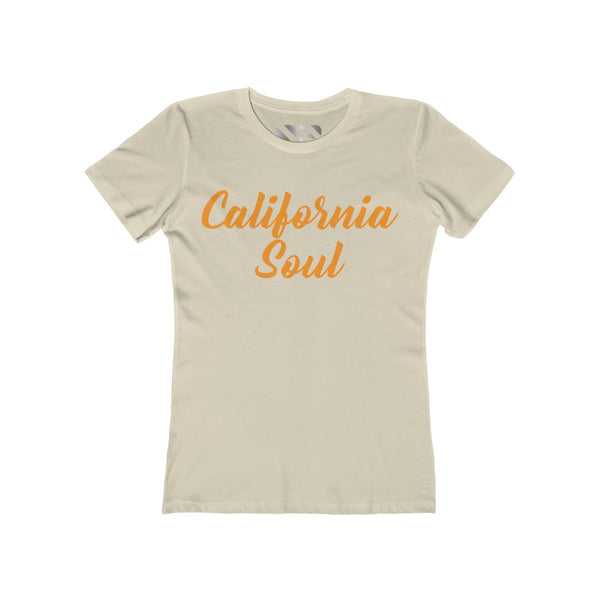 "California Soul" Women's The Boyfriend Tee