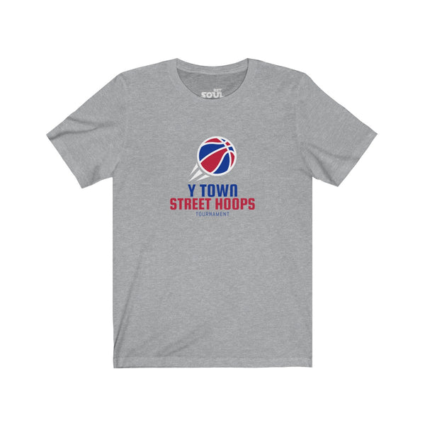 Y Town Street Hoops Unisex Jersey Short Sleeve Tee