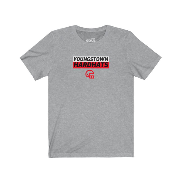 Youngstown Hardhats Football Unisex Jersey Short Sleeve Tee