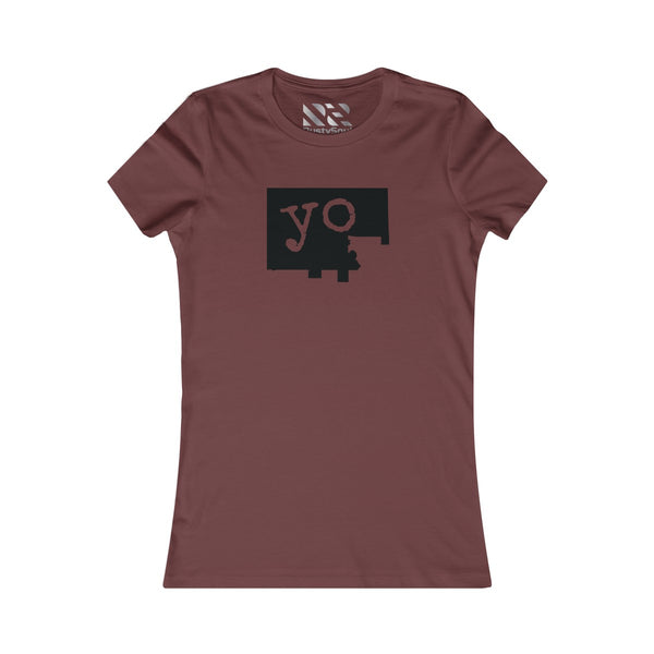 The Town "YO" (Black) Women's Favorite Tee