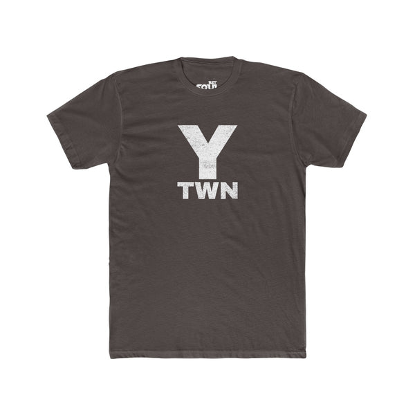 Y TWN Men's Cotton Crew Tee