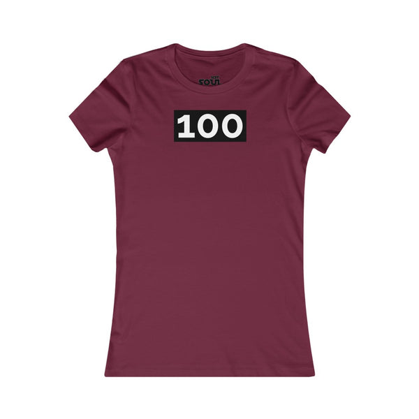 "100" Women's Favorite Tee