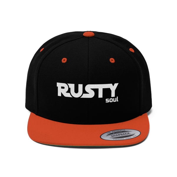 RustySoul Unisex Flat Bill Hat