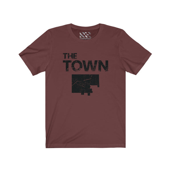 The Town 3 (Black) Unisex Jersey Short Sleeve Tee