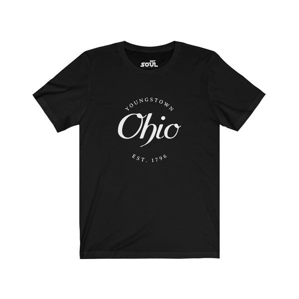 Youngstown Ohio est 1796 Unisex Jersey Short Sleeve Tee