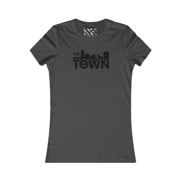 The Town "Skyline" (Black) Women's Favorite Tee