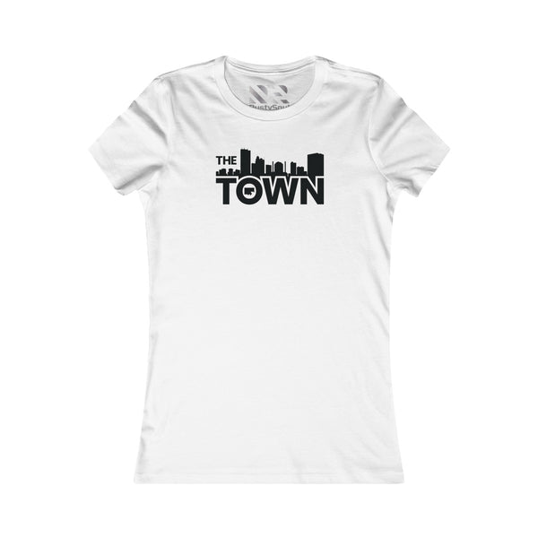 The Town "Skyline" (Black) Women's Favorite Tee