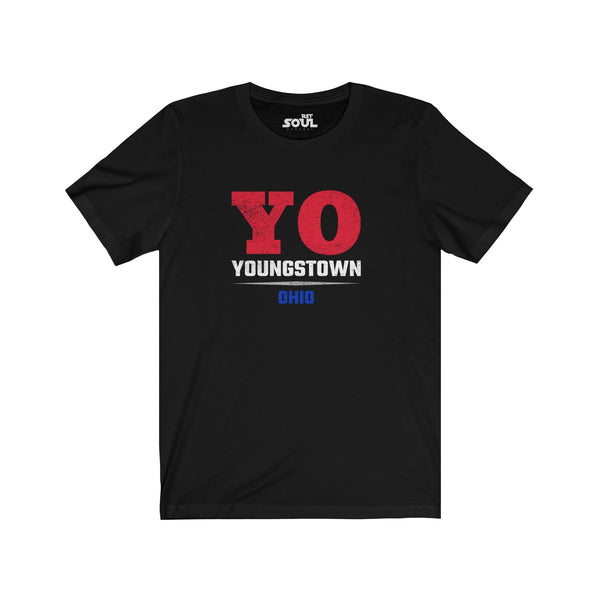 "YO" Unisex Jersey Short Sleeve Tee